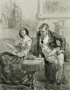 Les Framboisy, 1856. Creator: Félicien Rops