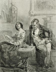 Les Framboisy, 1856. Creator: Félicien Rops