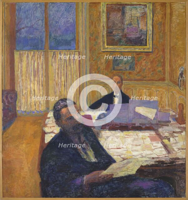 Les frères Bernheim-Jeune , 1920. Creator: Bonnard, Pierre (1867-1947).