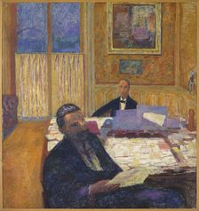 Les frères Bernheim-Jeune , 1920. Creator: Bonnard, Pierre (1867-1947)