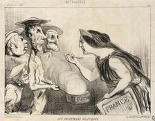 Les Fricoteurs Politiques, 13 June 1850. Creator: Honore Daumier