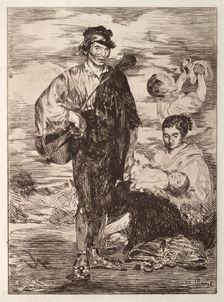 Les Gitanos. Creator: Edouard Manet (French, 1832-1883)