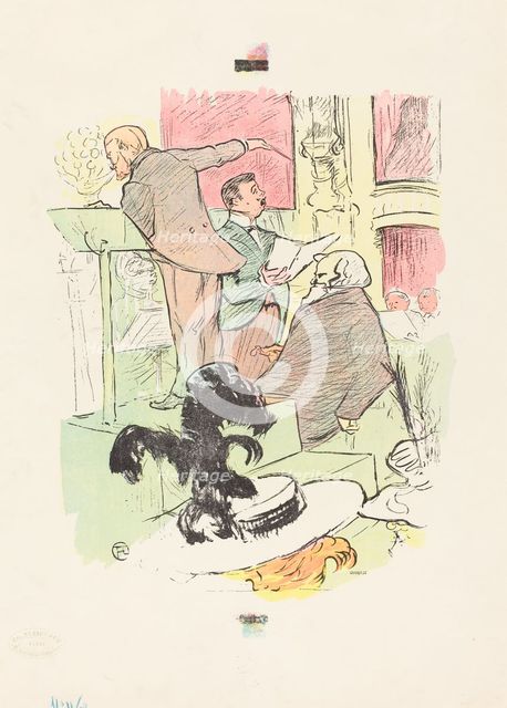 Les grands concerts de l'opera, 1895. Creator: Henri de Toulouse-Lautrec.