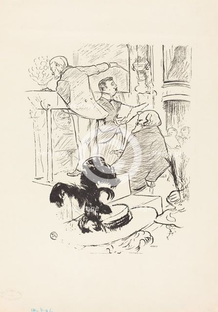 Les grands concerts de l'opera, 1895. Creator: Henri de Toulouse-Lautrec.