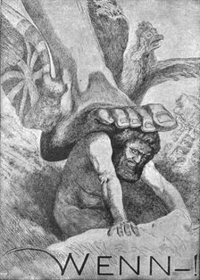 Les Heures d'Angoisse; "Wenn!": composition desesperee publiee par l'Illustrirte..., 1918. Creator: Unknown