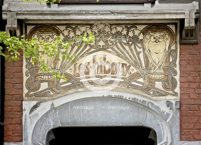 Les Hiboux, 55 Avenue Brugmann, Brussels, Belgium, (1899), c2014-c2017. Artist: Alan John Ainsworth.