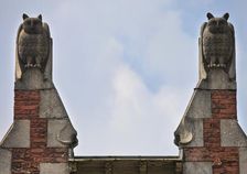 Les Hiboux, 55 Avenue Brugmann, Brussels, Belgium, (1899), c2014-c2017. Artist: Alan John Ainsworth