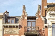 Les Hiboux, 55 Avenue Brugmann, Brussels, Belgium, (1899), c2014-c2017. Artist: Alan John Ainsworth