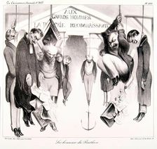 Les Honneurs du Pantheon, 1834. Creator: Honore Daumier