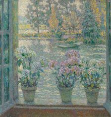 Les Hortensias, 1918