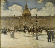 Les Invalides, c1896. Creator: Jean-François Raffaëlli