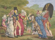 Les Invisibles (The Invisible Ones), 1810. Creator: William Brocas