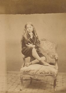 Les jambes croisées, 1860s. Creator: Pierre-Louis Pierson