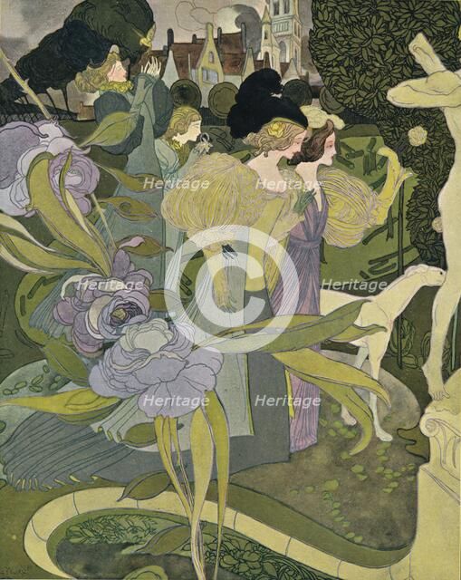 Les Jardins D'Armide, c1888-1898, (1898). Artist: Georges Joseph van Sluijters