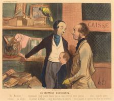 Les Journaux bienfaisans, 1842. Creator: Honore Daumier