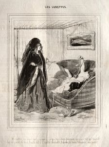 Les Lorettes, 1842. Creator: Paul Gavarni (French, 1804-1866)