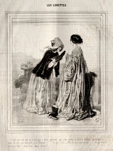 Les Lorettes, 1842. Creator: Paul Gavarni (French, 1804-1866)