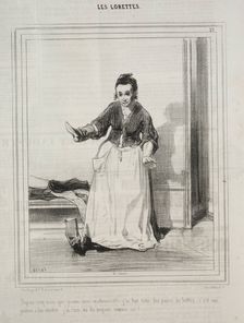 Les Lorettes, 1842. Creator: Paul Gavarni (French, 1804-1866)