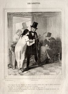 Les Lorettes, 1842. Creator: Paul Gavarni (French, 1804-1866)
