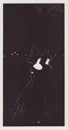 Les Passades, 1894. Creator: Aubrey Beardsley