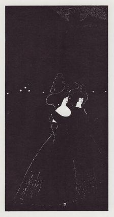 Les Passades, 1894. Creator: Aubrey Beardsley