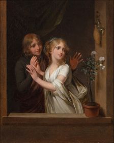 Les Papillons (The Butterflies). Creator: Boilly, Louis-Léopold (1761-1845)