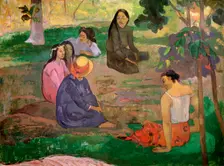 Les Parau Parau (Conversation) 1891. Artist: Paul Gauguin