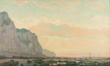 Les Pêcheries. Falaises de Pourville, End of 19th-Early 20th cen.. Creator: Auburtin, Jean Francis (1866-1930)