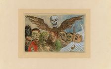 Les Péchés Capitaux (The Deadly Sins), 1888-1904. Creator: Ensor, James (1860-1949)