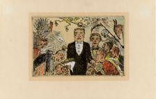Les Péchés Capitaux (The Deadly Sins), 1888-1904. Creator: Ensor, James (1860-1949)
