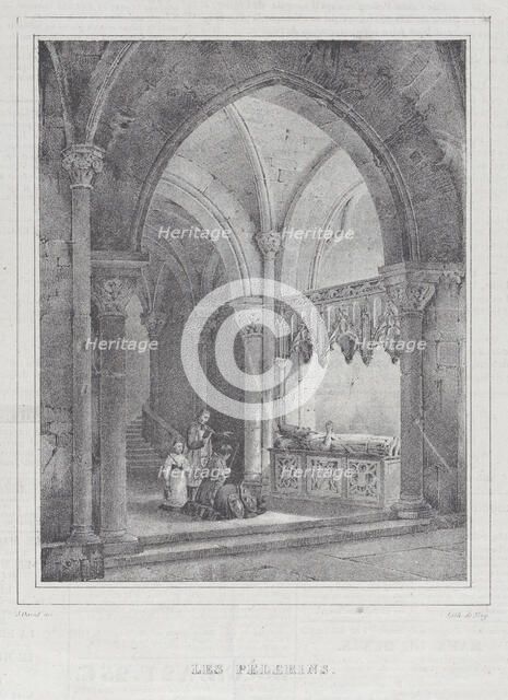 Les Pélerins, ca. 1834. Creator: Anon.