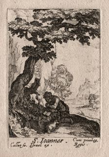Les Penitents: St. Jean Baptiste. Creator: Jacques Callot (French, 1592-1635)