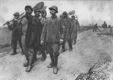 Les peperes de la route 1916. Creator: Georges Leroux