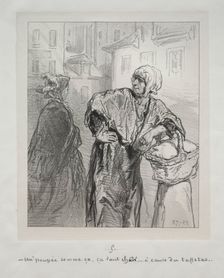 Les Petite Mordont. Creator: Paul Gavarni (French, 1804-1866)