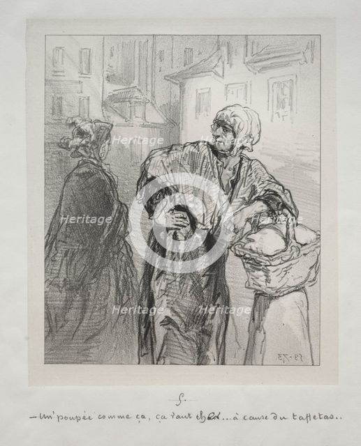 Les Petite Mordont. Creator: Paul Gavarni (French, 1804-1866).
