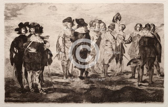 Les petits cavaliers. Creator: Edouard Manet (French, 1832-1883).