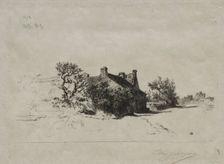 Les Petits Maisons Kercassier, 1875. Creator: Charles-Émile Jacque (French, 1813-1894)