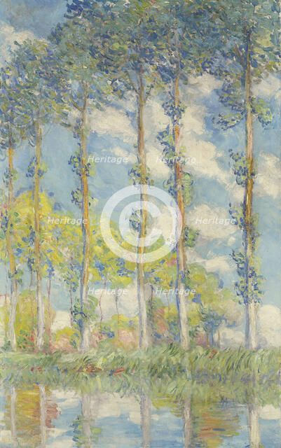 Les Peupliers, 1891. Artist: Monet, Claude (1840-1926)