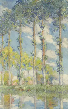 Les Peupliers, 1891. Artist: Monet, Claude (1840-1926)