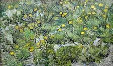 Les pissenlits (Dandelions), 1889. Creator: Gogh, Vincent, van (1853-1890)
