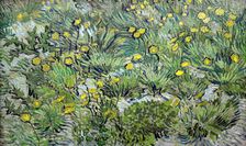 Les pissenlits (Dandelions), 1889. Creator: Gogh, Vincent, van (1853-1890)