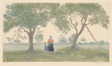 Les Pommiers, 1902. Creator: Eugène Delâtre (French, 1864-1938)