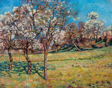 Les Pommiers à Damiette, 1893. Creator: Armand Guillaumin