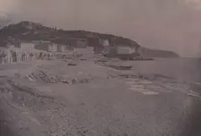 Les Ponchettes à Nice, c. 1855. Creator: Edouard Baldus