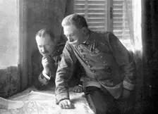 'Les Premiers coups de canon; Le General Conrad de Hotzendorf 1914. Creator: S Chernov