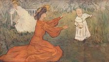 Les Premiers Pas (first steps), c1875-1906, (1906). Creator: Allan Österlind