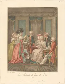 Les Présents du jour de l'an. Creator: Louis Marin Bonnet