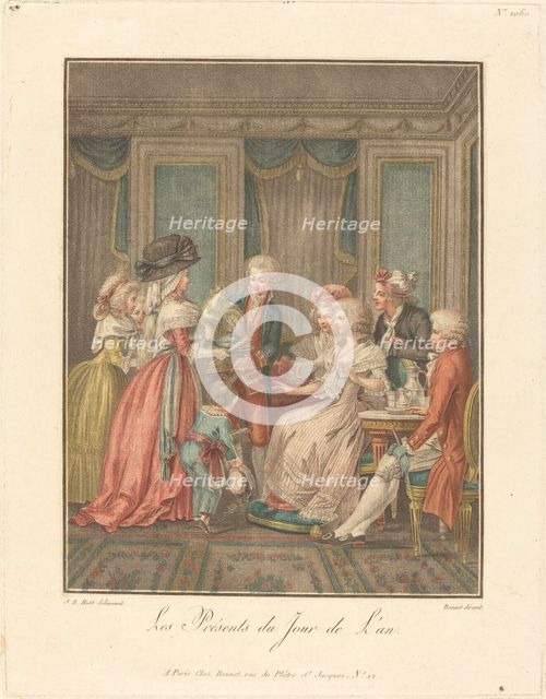 Les Présents du jour de l'an. Creator: Louis Marin Bonnet.