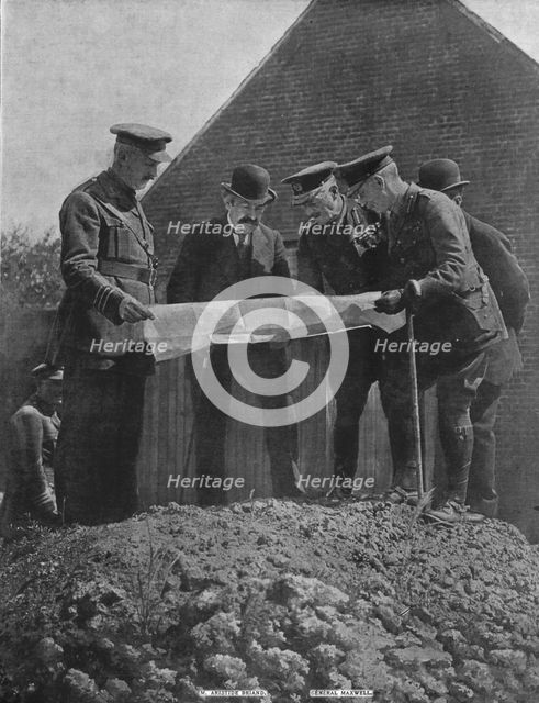 ''Les President du Conseil au front Britannique', 1916. Creator: Unknown.