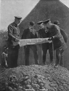 'Les President du Conseil au front Britannique 1916. Creator: Unknown
